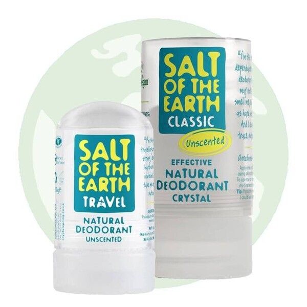 Kryštáľový deodorant, Salt of the earth